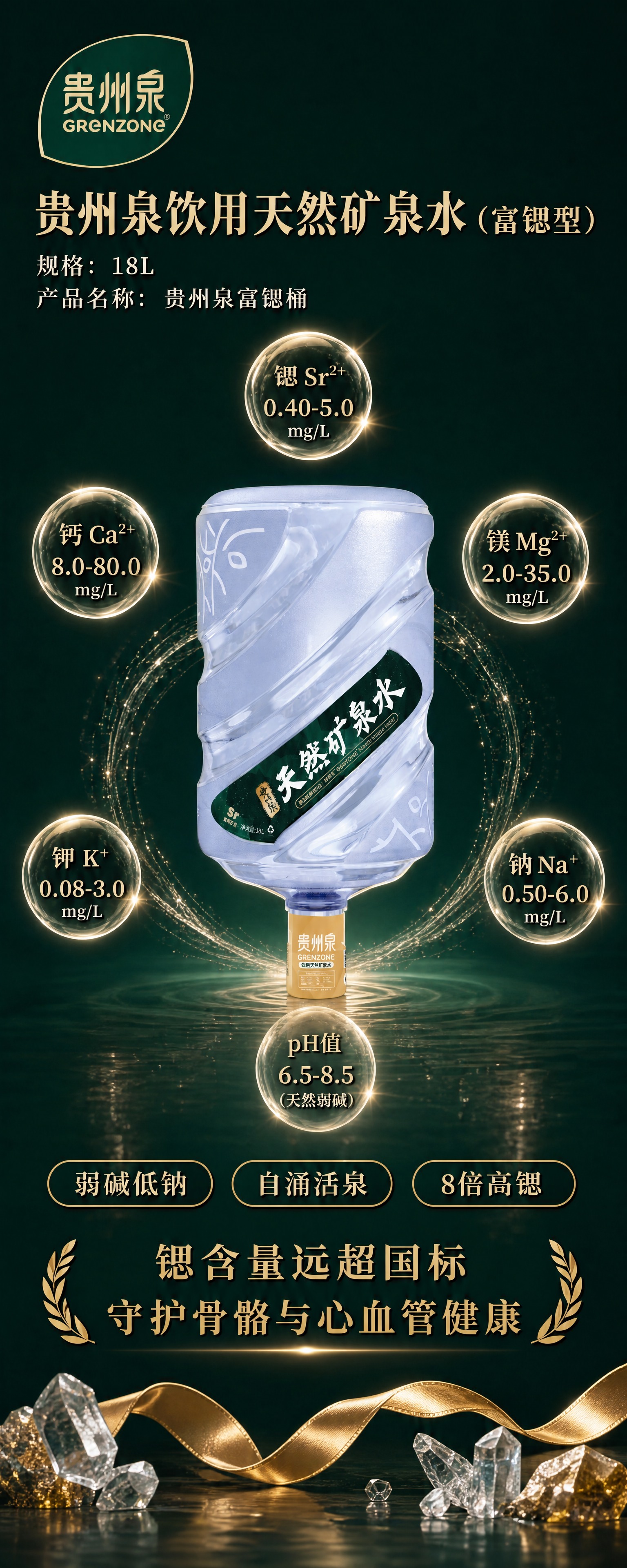 现金券正面设计，竖版细长条形，800x2000像素比例。深墨绿… - 图片创意预览
