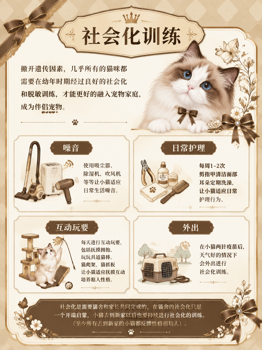 欧式复古轻奢风格社会化训练介绍图，竖版3:4比例。米金色菱格纹… - 图片创意预览