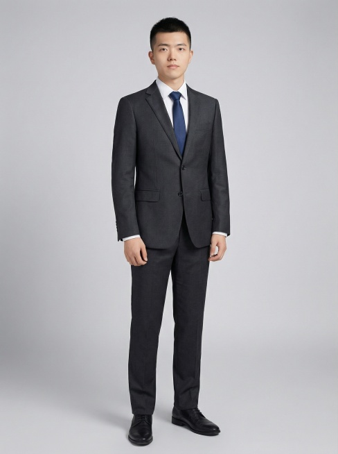 生成人物正装全身照预览效果