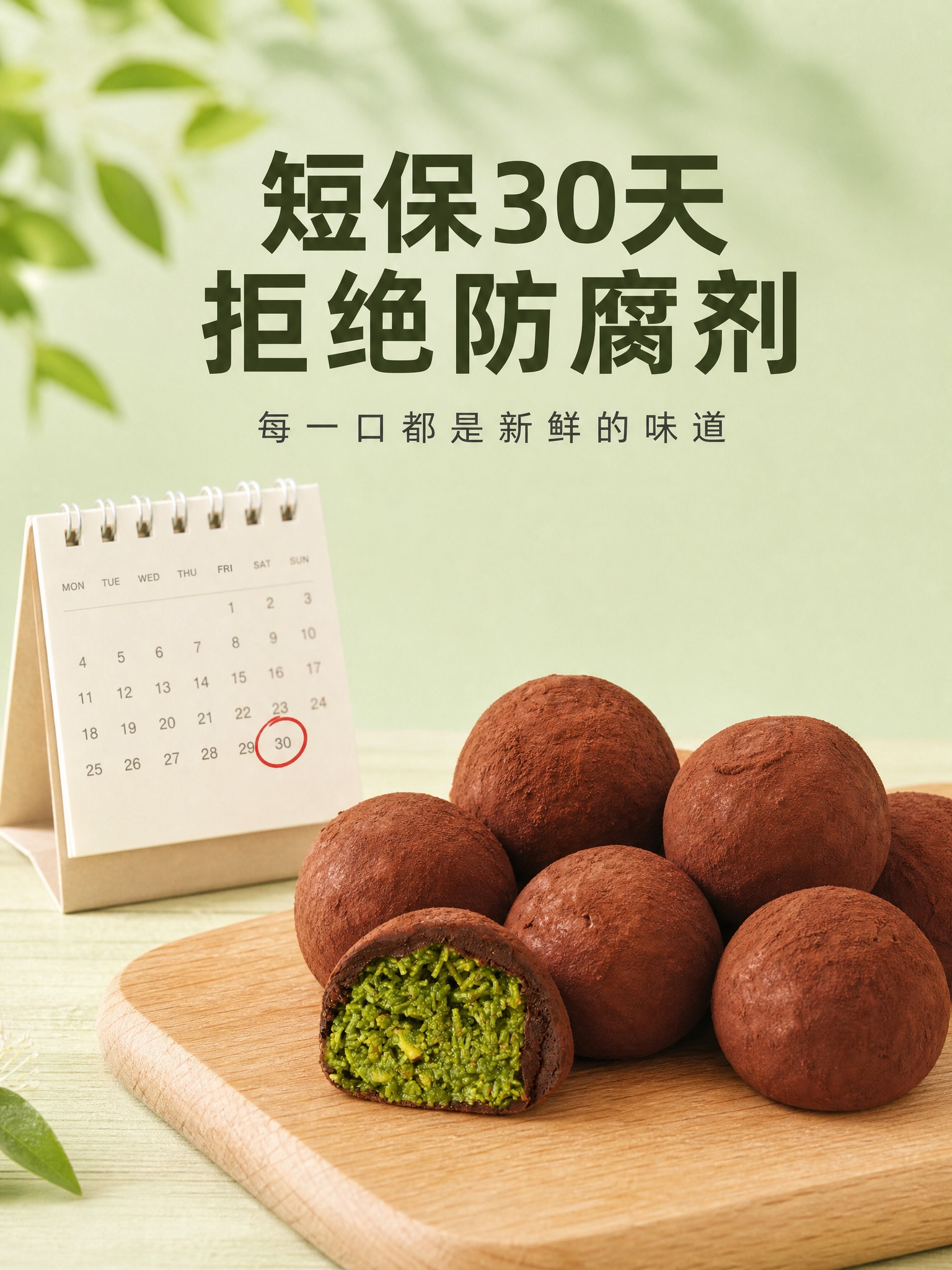 电商商品营销海报，9:16竖版，清新日历风摄影，日系治愈风。画… - 图片创意预览