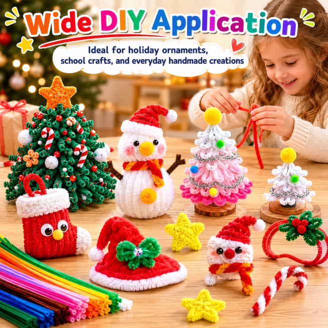 [主图-5场景展示图] Wide DIY Application多样手工场景展示
[氛围风格] 真实手工创意场景，生动有吸引力，符合欧美审美
[画质] 商业摄影质感、光线柔和通透、产品清晰真实、画面干预览效果