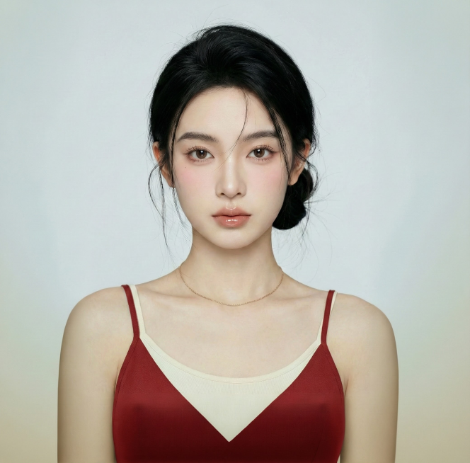 更换衣服颜色为红色预览效果