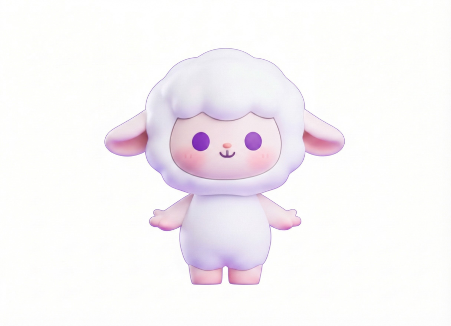 只留下一个正试图的小羊预览效果