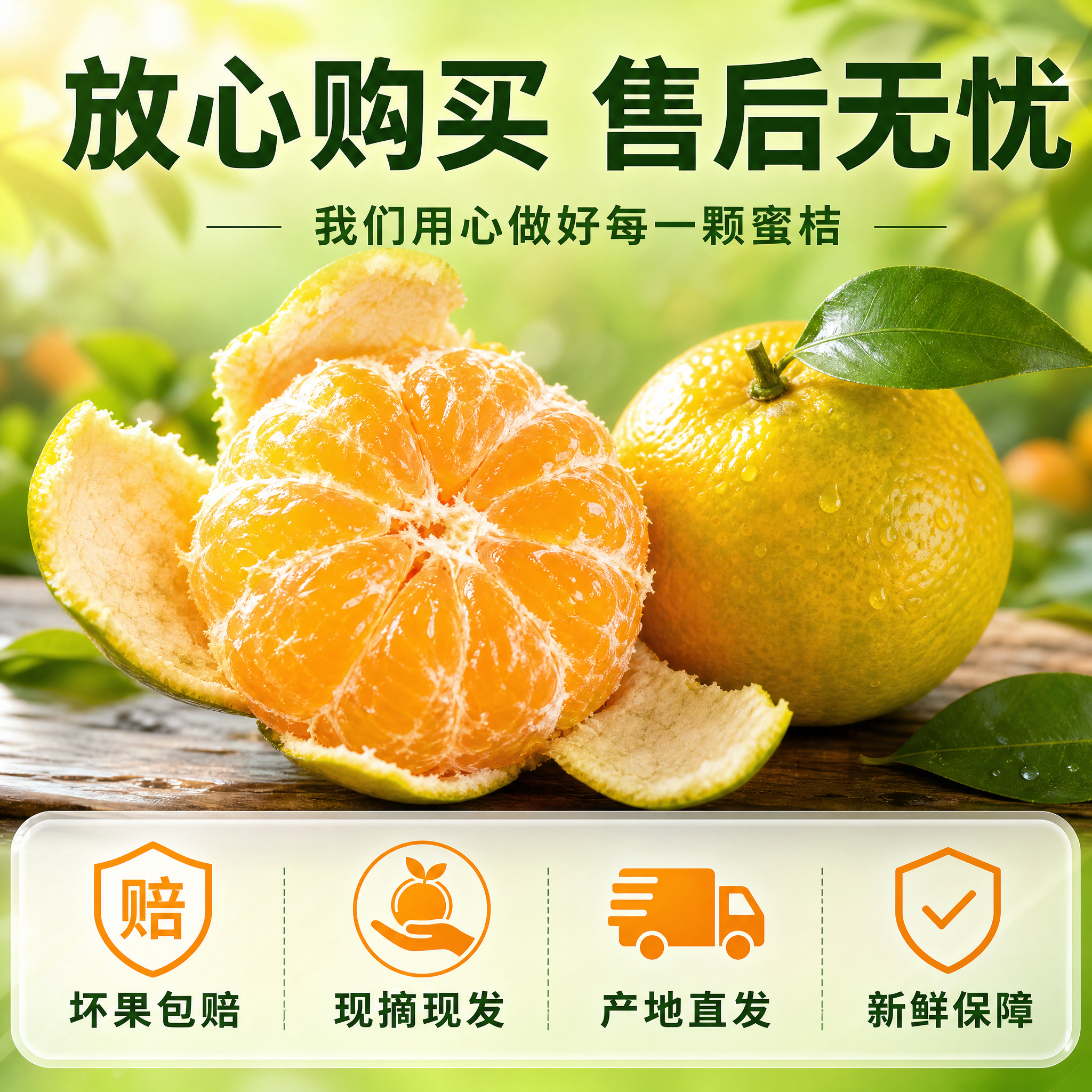[主图-10] 服务承诺与售后保障图，打消购买顾虑促进转化。… - 图片创意预览