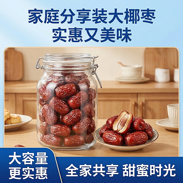 图中大椰枣做10张电商主图