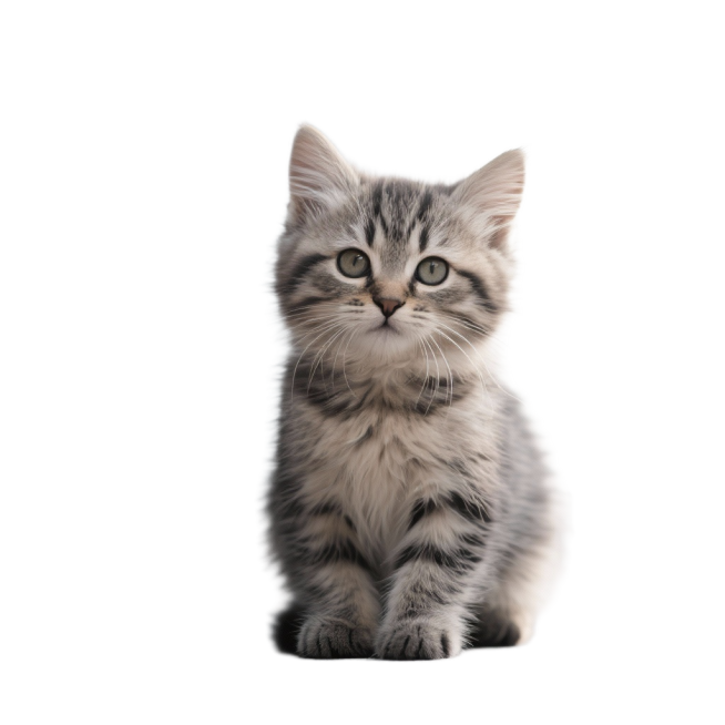 生成一个小猫，PNG图预览效果