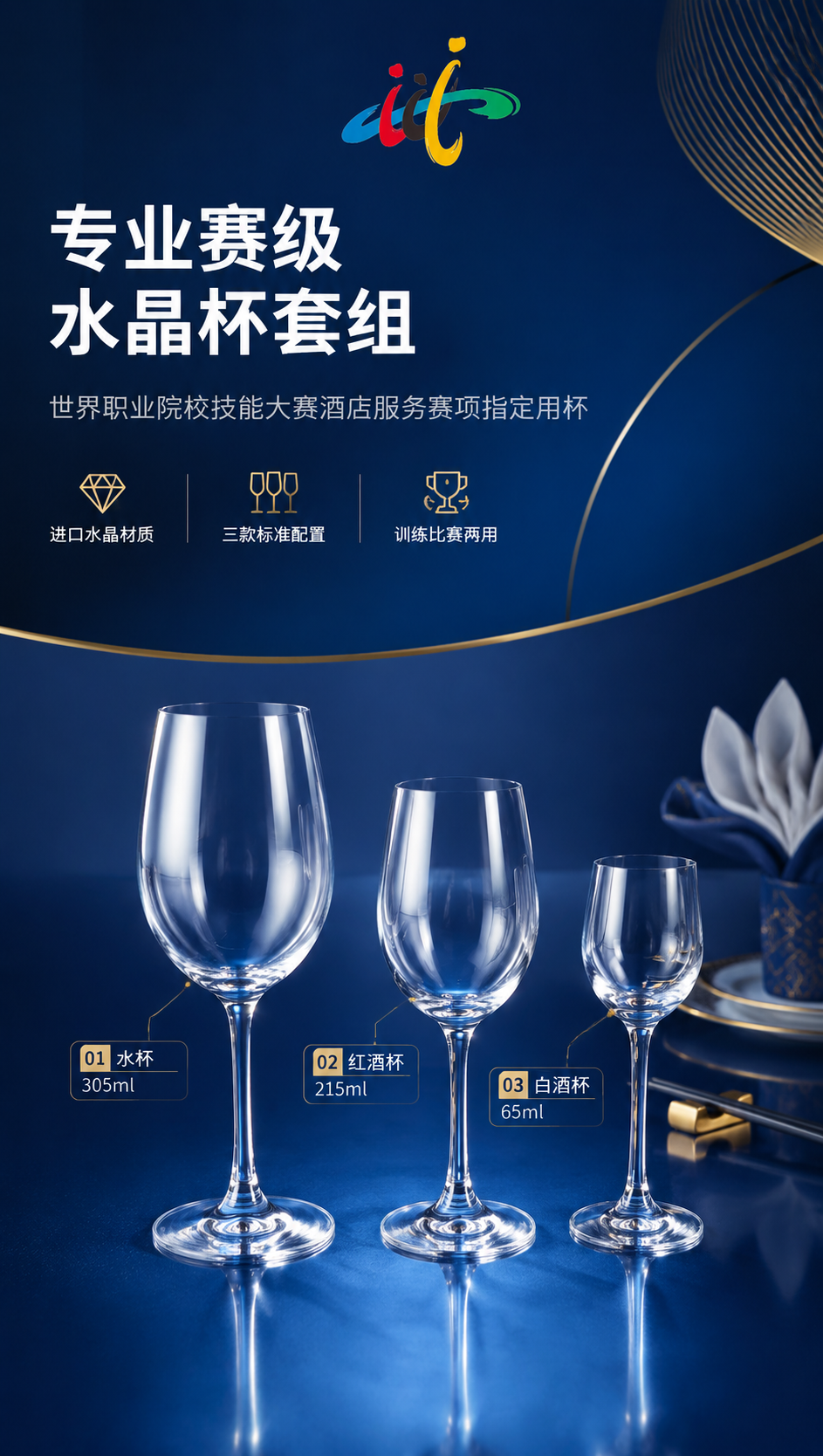 [商品] 使用【图1】玻璃杯三件套（左：水杯305ml / 中… - 图片创意预览