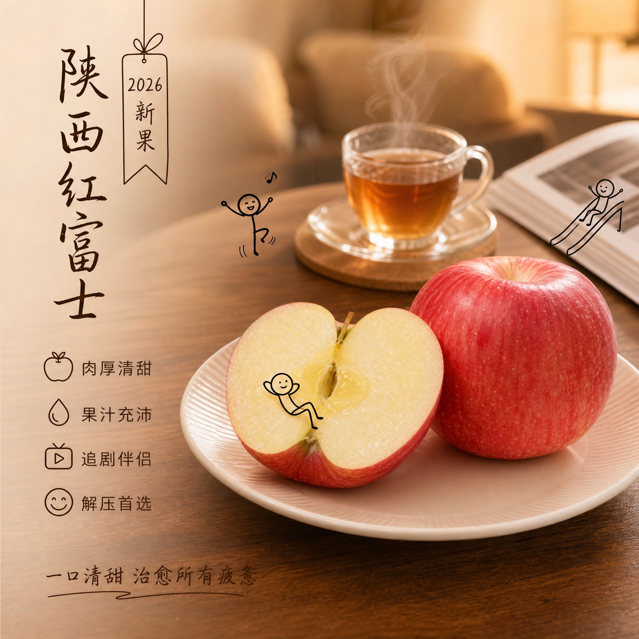 [主图-3] 主题：下午茶的高光时刻 客厅茶几场景 主打品质松… - 图片创意预览