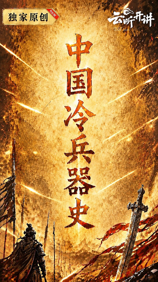把整体画面颜色调亮，增加刀光剑影的动态光效和战场氛围感，添加细碎刀光剑气效果，增强兵器锋芒感，保持原有文字排版、元素位置和构图不变