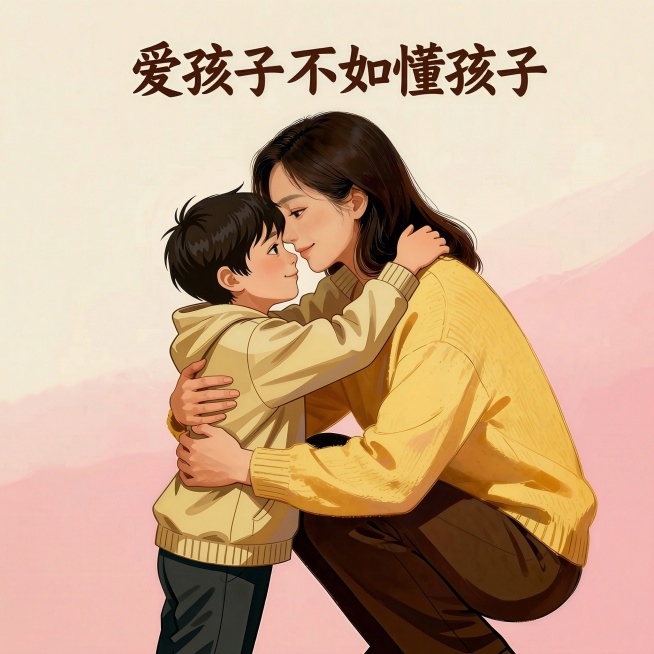 不要亲吻孩子的图片，只要拥抱就可以预览效果