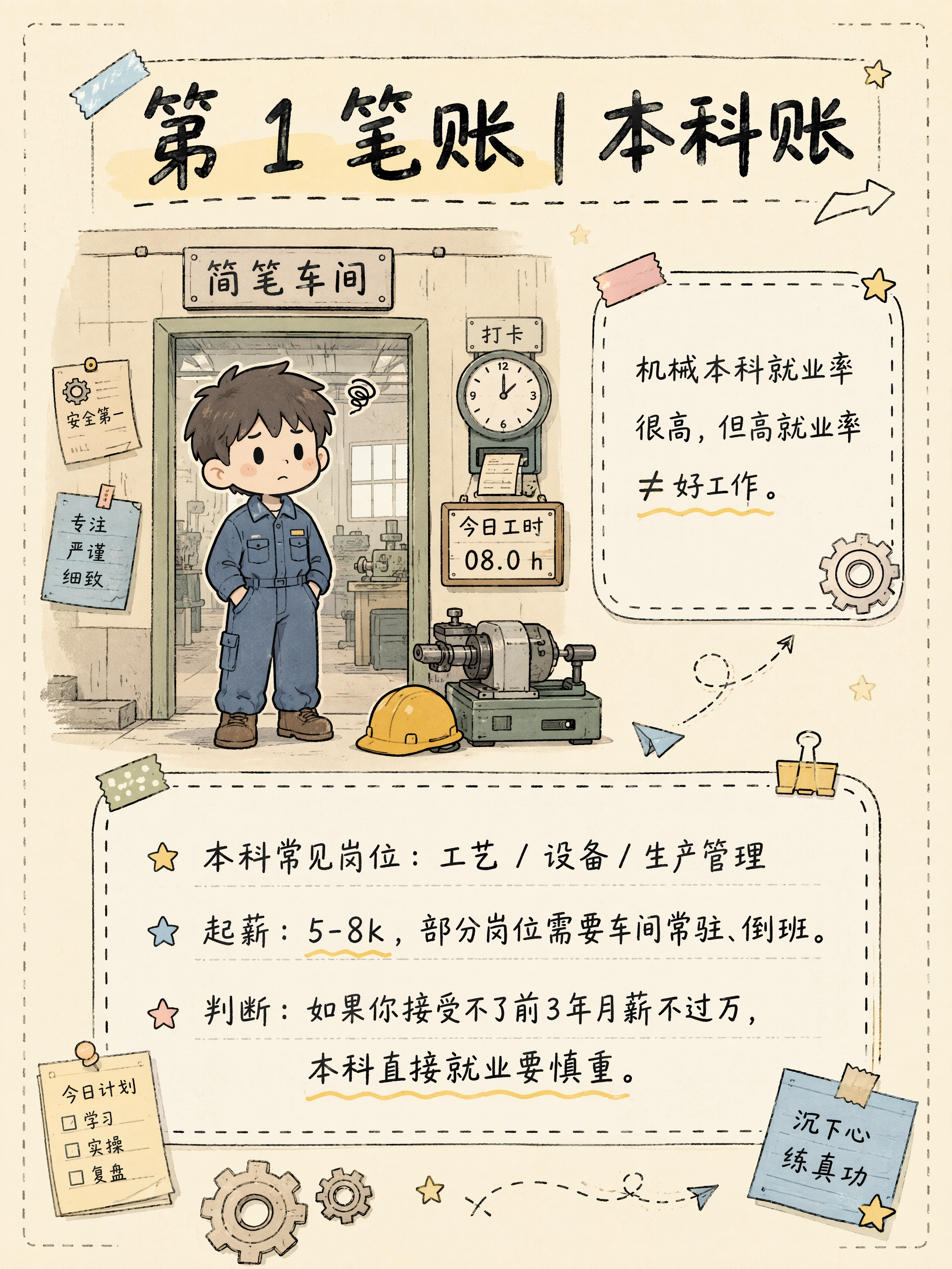 小红书笔记内页插图，Q版绘本漫画手账风，与上一张封面风格完全一… - 图片创意预览