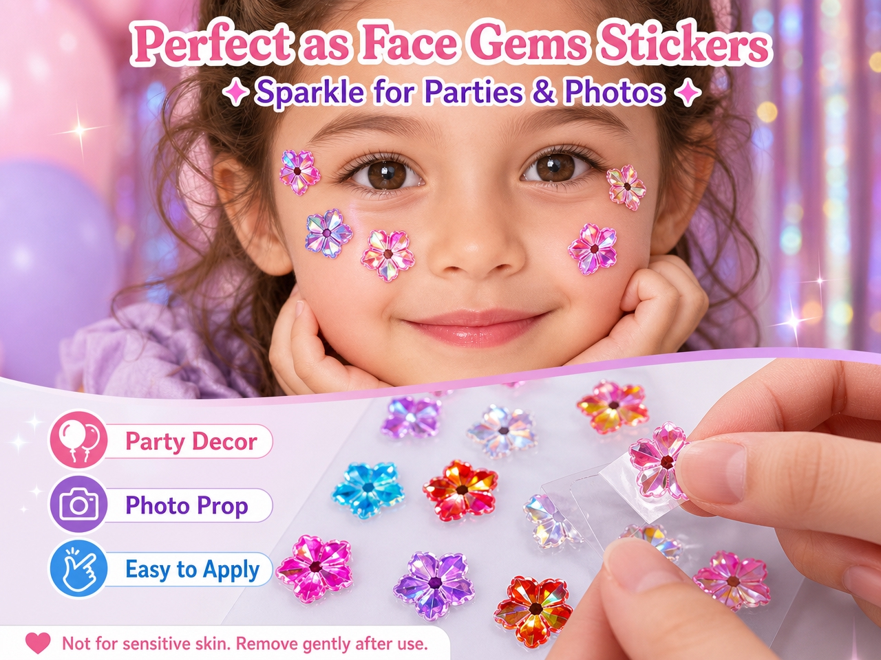 Amazon mobile A+ face gems bann… - 图片创意预览