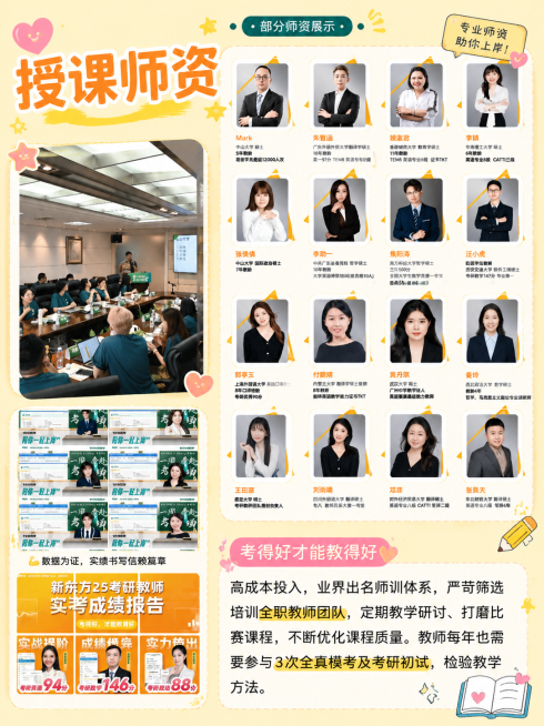 将图片改为元气学习风，背景使用柔和浅黄色，保留原图所有文字信息和表格内容，用爱心、星星、对话框等可爱元素点缀，层级分明，标题和关键内容用色块或划线突出标注，重新排版，风格适合小红书图文排版，整体保持统预览效果