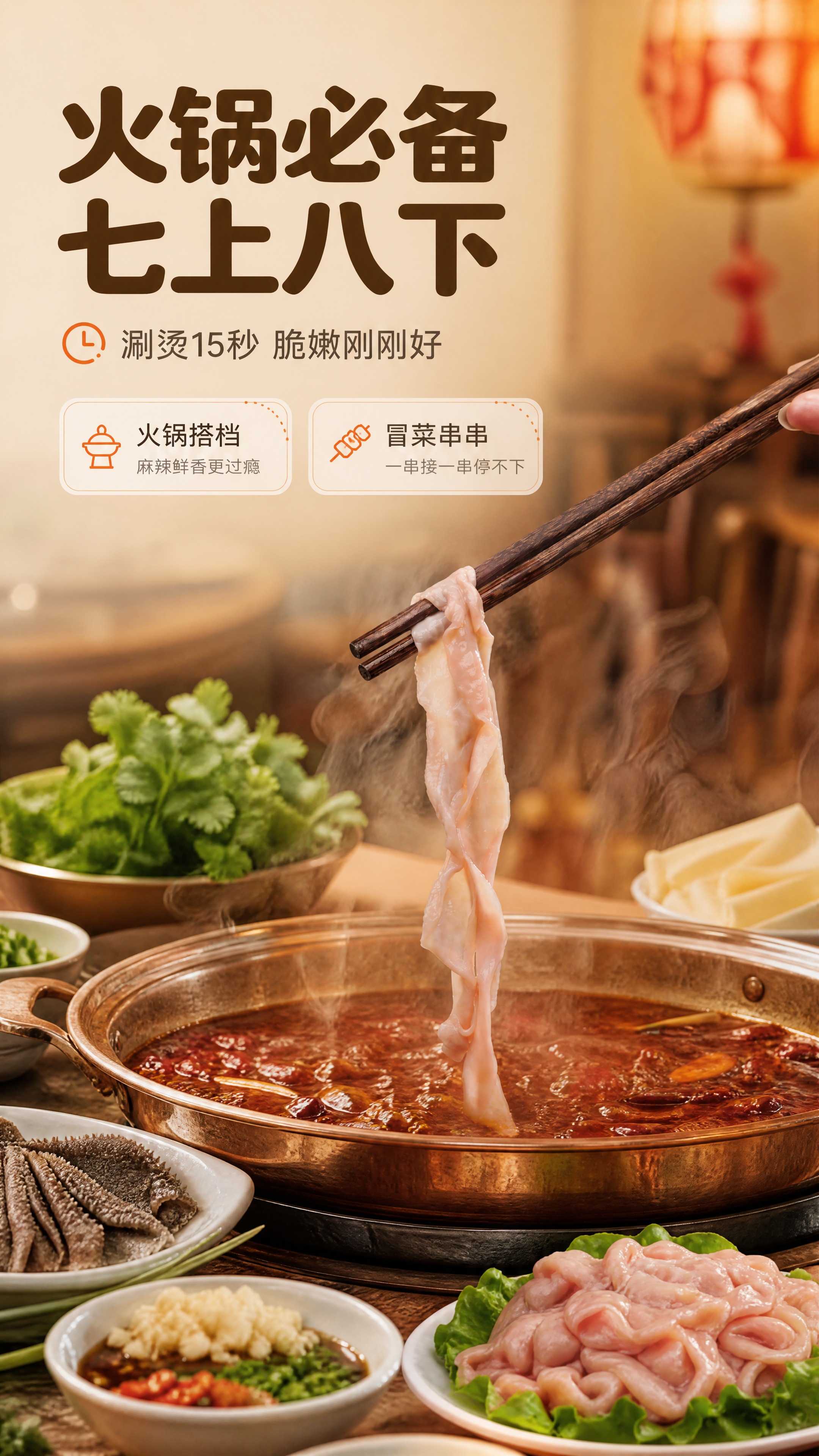 [商品] 使用【图2】筷子夹起的冰鲜鸭肠；保留鸭肠粉润色泽、通… - 图片创意预览
