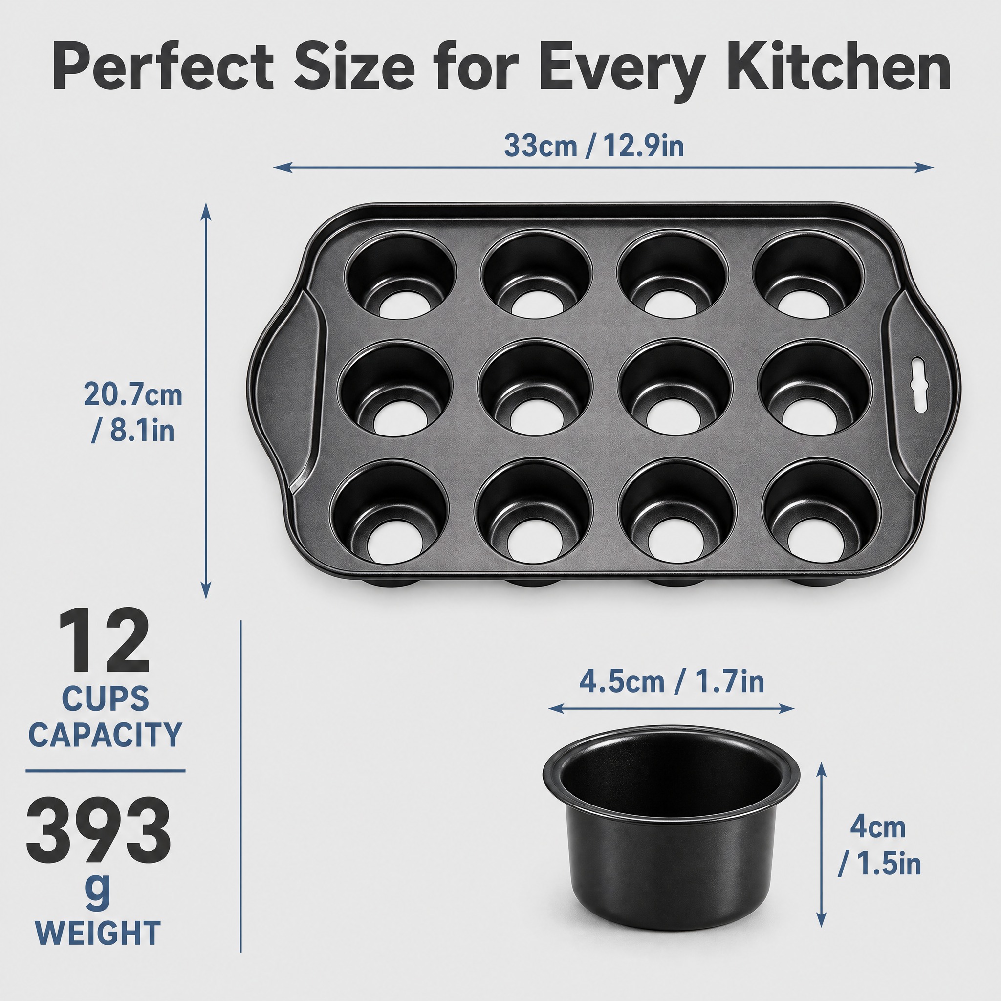 [主图-5] 12-Cup Nonstick Mini Che… - 图片创意预览