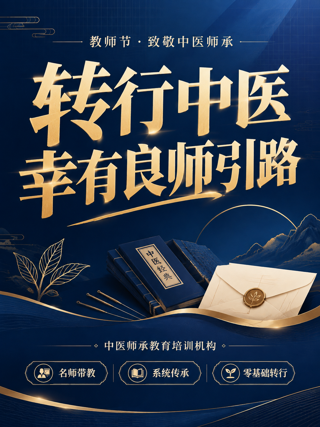 现代商务专业风格竖版海报，画面比例3:4。主标题占据版面70%… - 图片创意预览