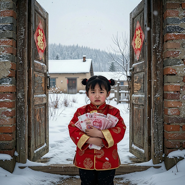 再真实一点,小女孩和场景的真实感不足