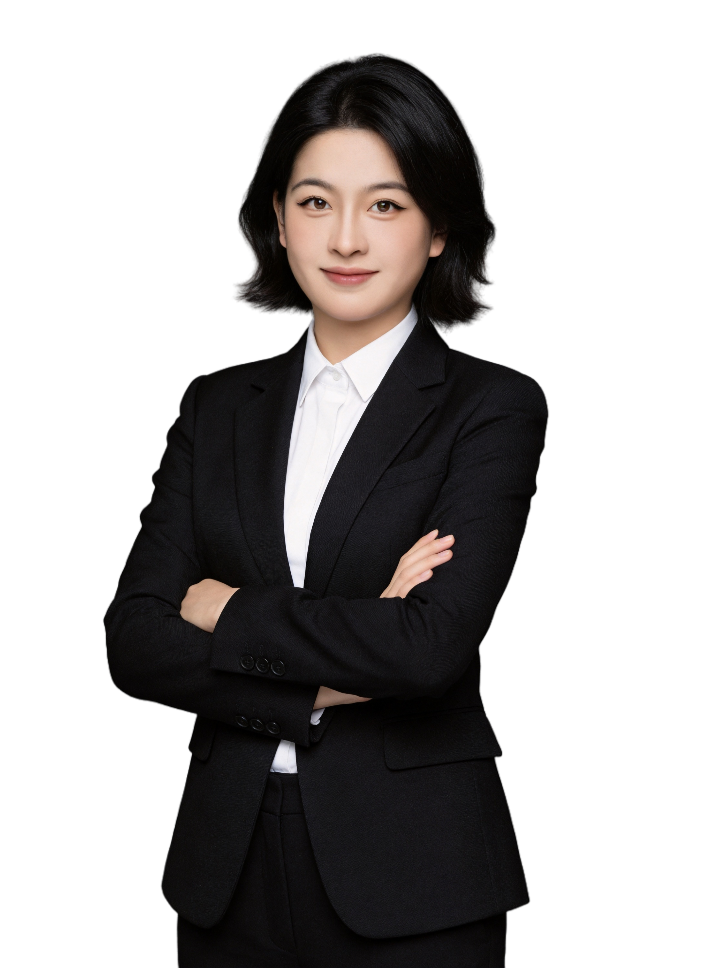 参考第一张图保留人物脸型､发型､年龄等特征生成职场形象照,参考… - 图片创意预览