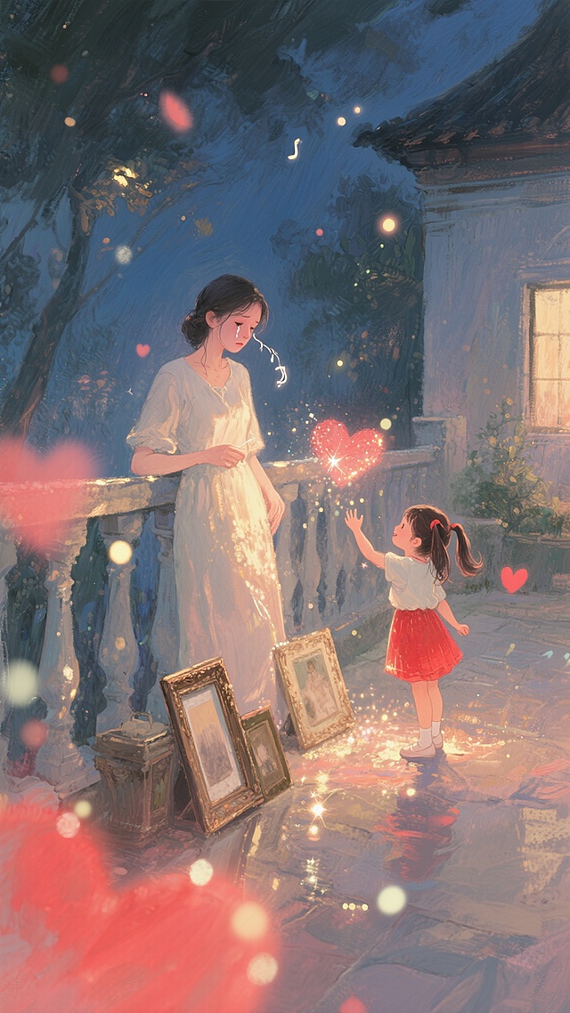 原创诗歌《爱满晚风间》：晚风携忧歌，生生入人耳，旧物引人思，让人泪泉涌；忽闻女儿声，歇力求人欢，哎，谁料人力穷，无力挽可笑，只能求父助，小小憋红心，爱的魔法现，日常爱意充，爆发成红云，开心化心落，爱意填心间，歌声随心变，暖意充人间。

这灵感就是来源于今天中午我看电视剧里的场景被这首歌的弄点难受，然后又被后来的场景弄点欢喜带泪的时