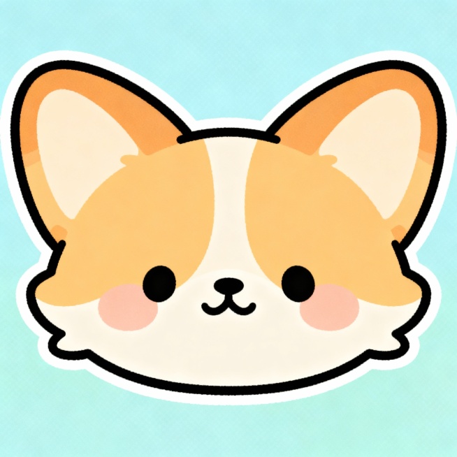 设计一个轴对称图案   简单 可爱预览效果