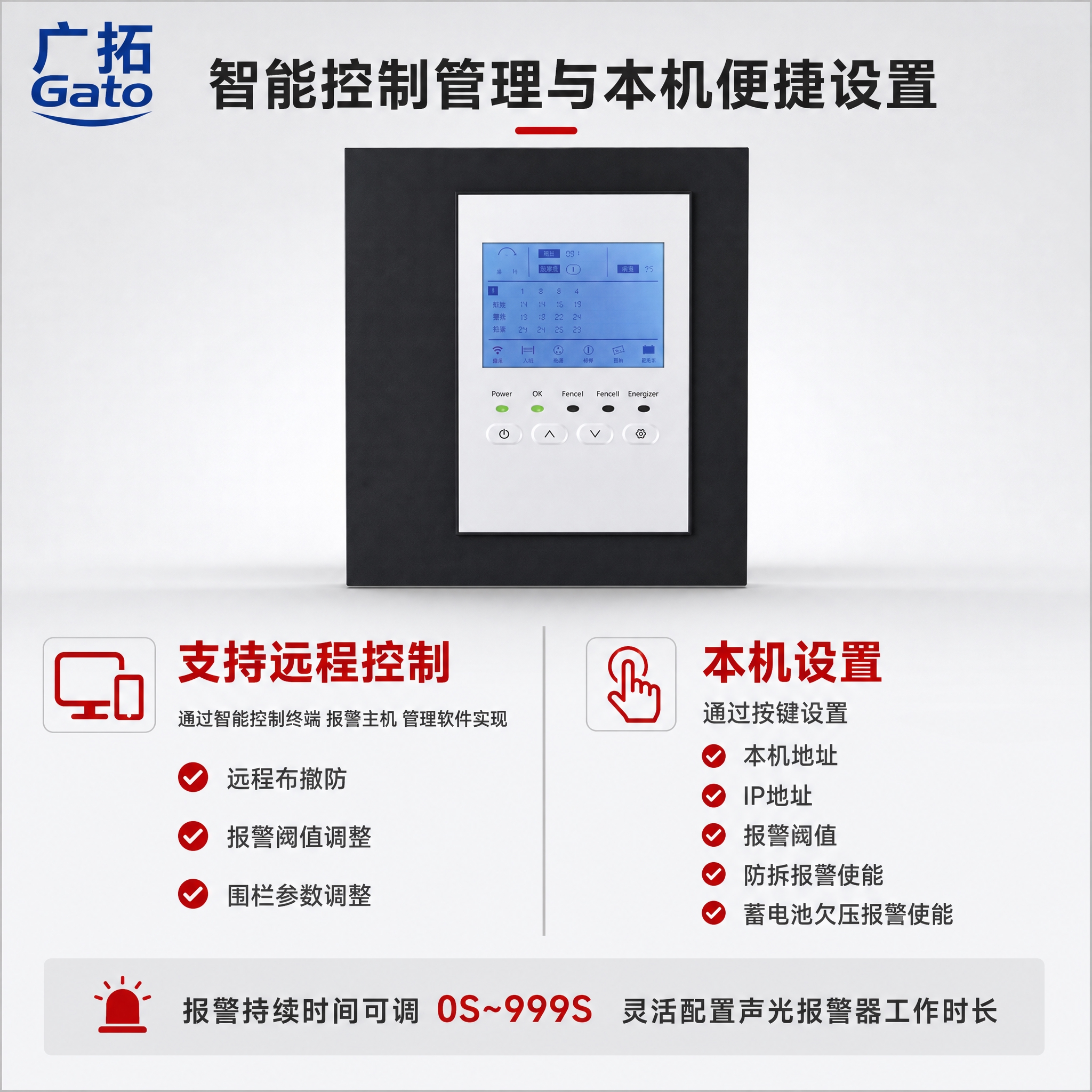 [主图-3] 远程控制与本机设置功能图，主题为智能控制管理与本… - 图片创意预览