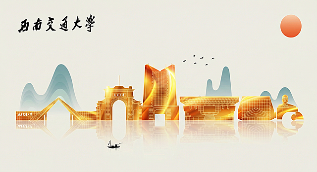 抠出图中的所有建筑，给建筑填充上第二张图的鎏金金色质感，保留建筑轮廓和其他元素位置不变，背景保持浅色不变