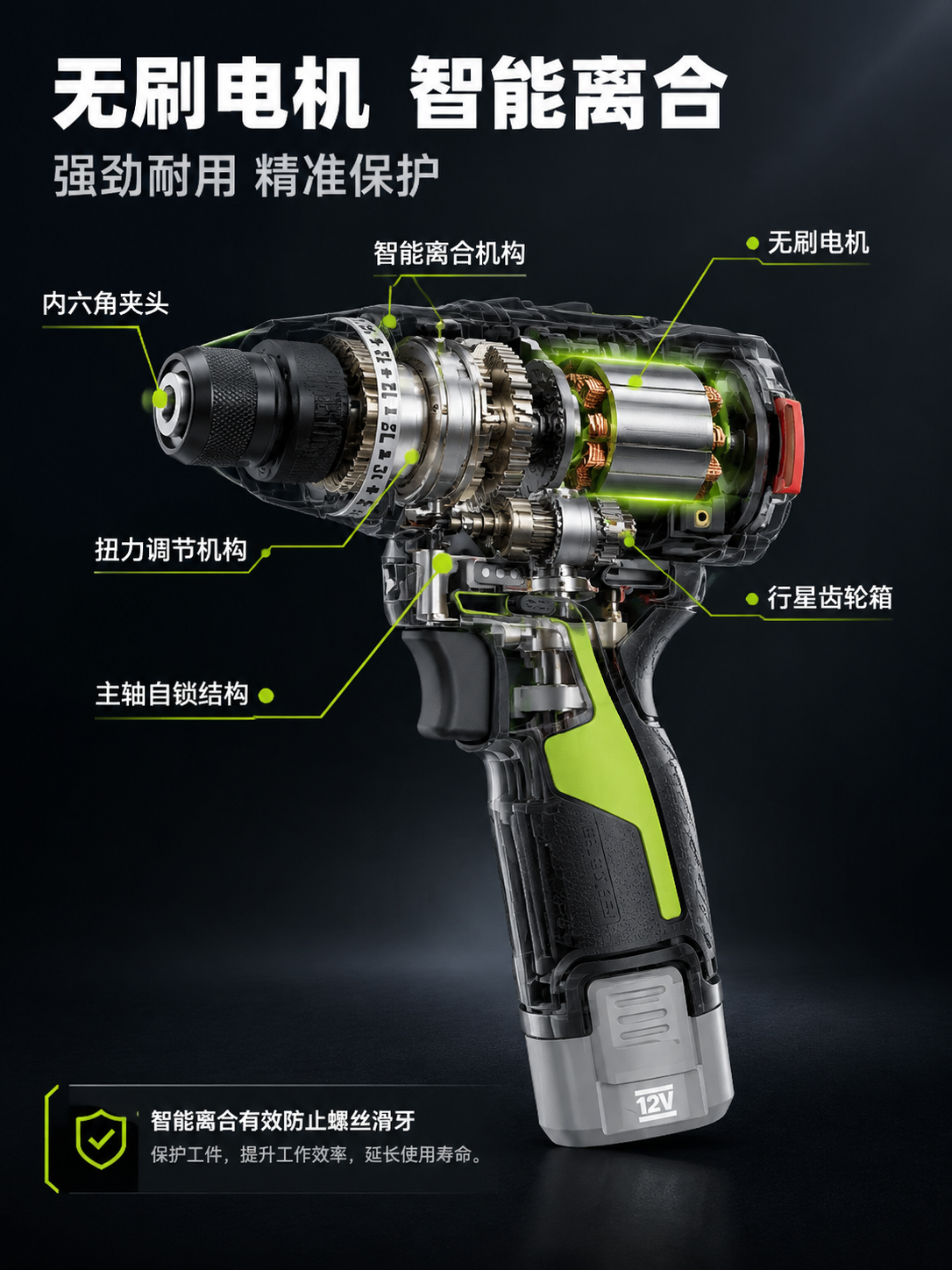 [商品] 使用【图1】威克士WU139.9 12V无刷起子电钻… - 图片创意预览