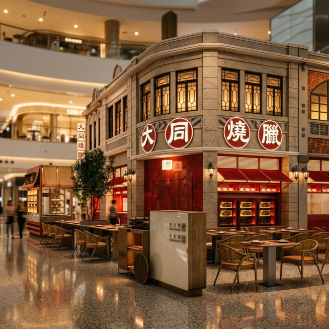 1:1 强制几何保真转换，严格保留所有空间结构，严格保留文字内容，严格保留家具尺寸与摆放位置，原样保留所有元素，不增加任何元素。将SU线稿转为暖调商业摄影，所有表面替换为高精度PBR物理写实材质，光影预览效果