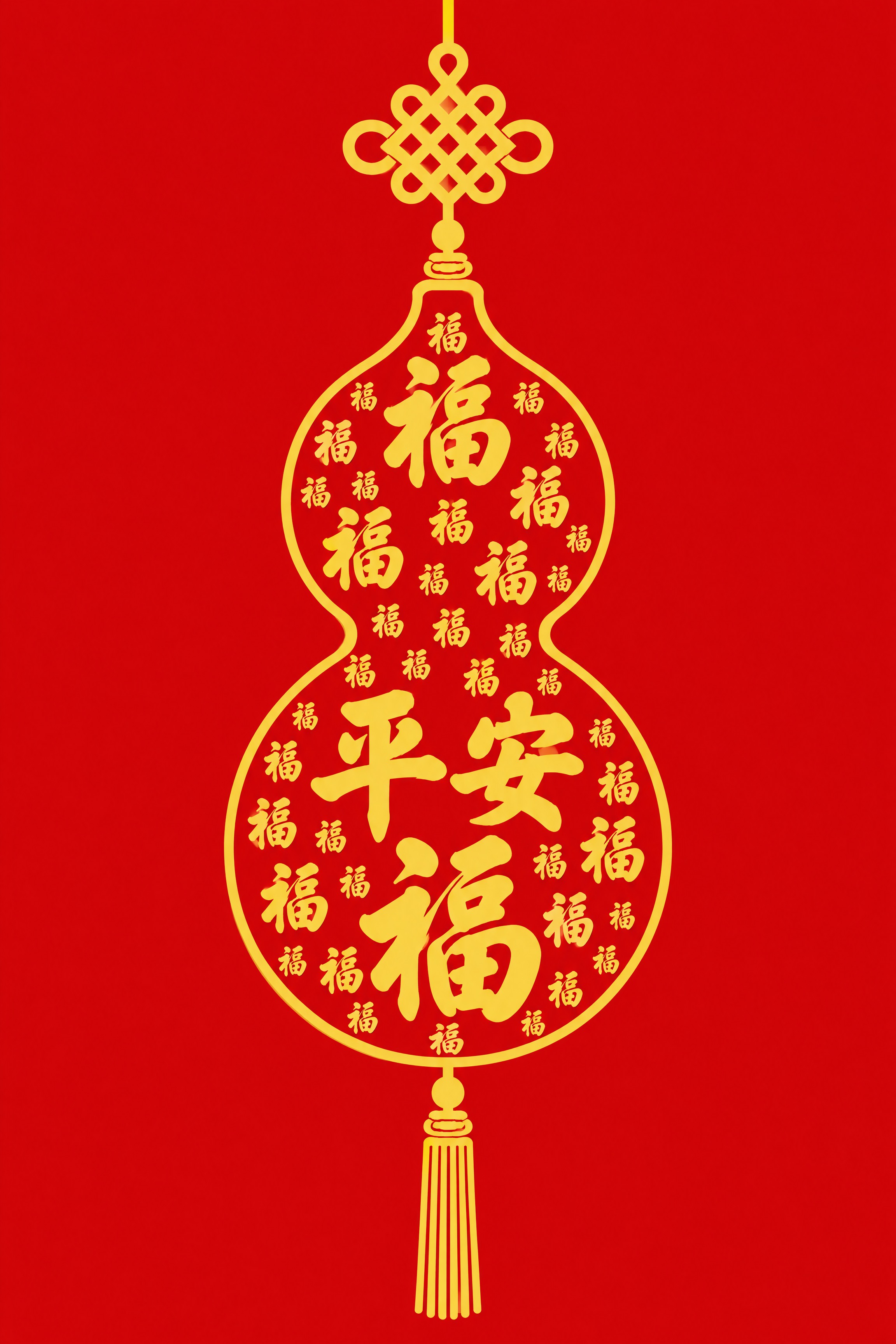 提取这张图片中的门帘图案，用于高清印刷。要求：1. 只保留红色… - 图片创意预览
