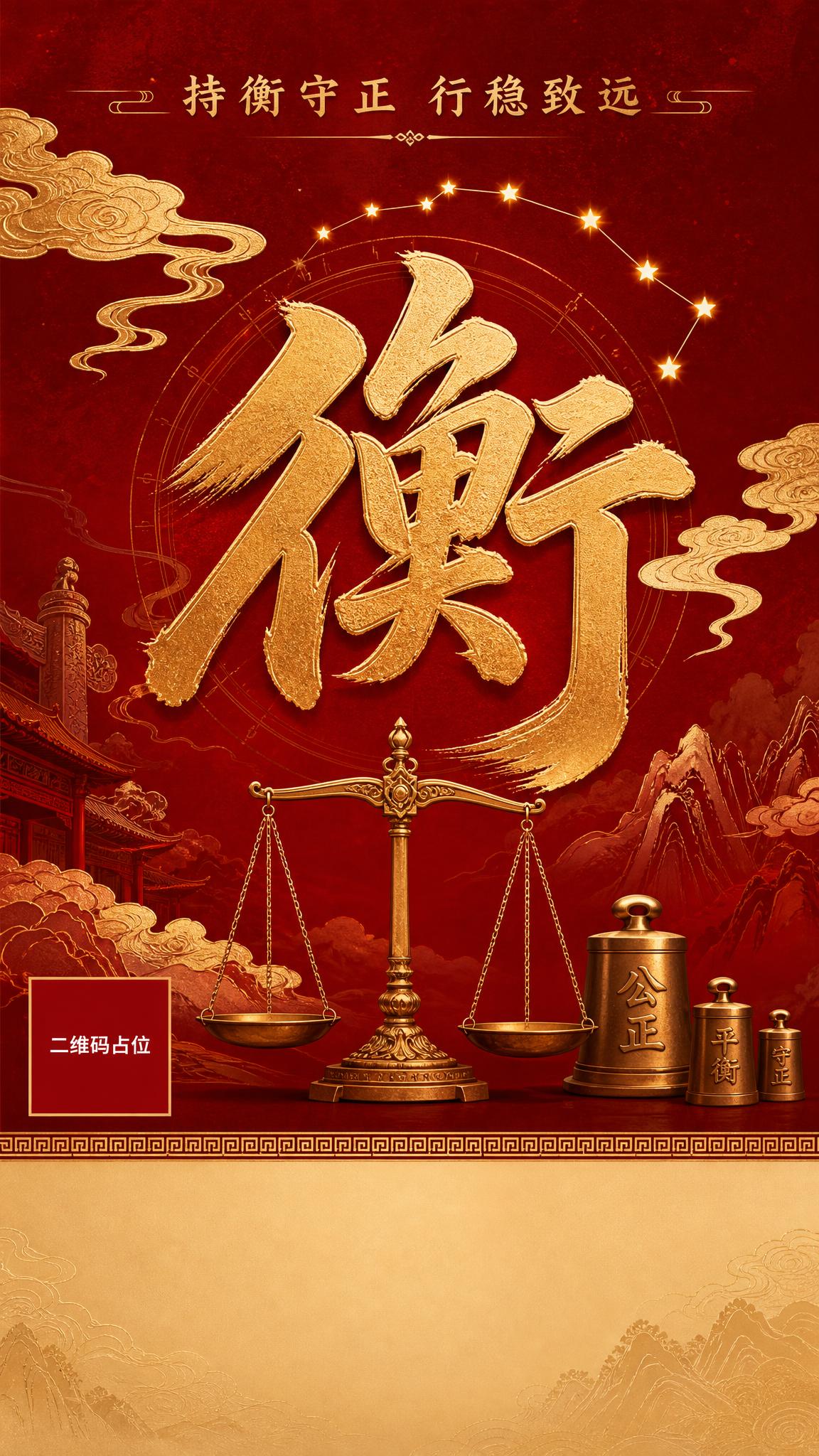 国庆主题系列海报第五张，国风新中式工笔风格，竖版9:16。画面… - 图片创意预览