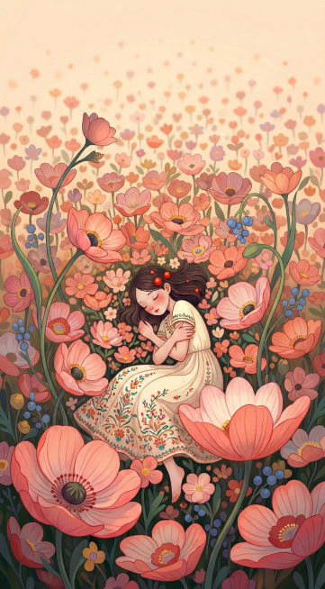 将画面背景色改为符合画面整体的亮色或暖色预览效果