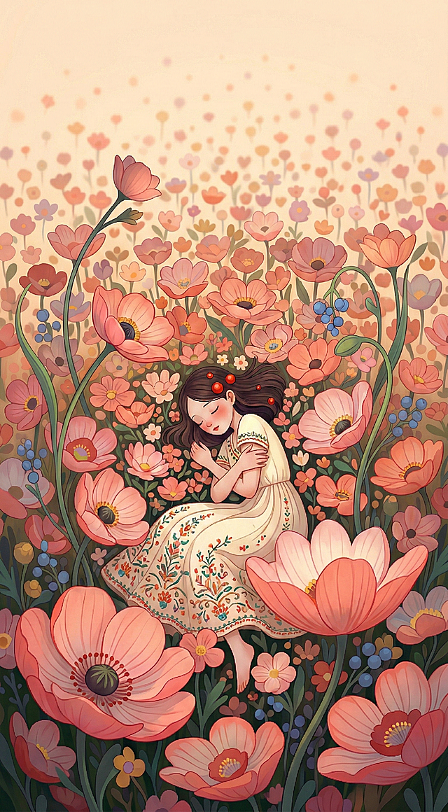 将画面背景色改为符合画面整体的亮色或暖色