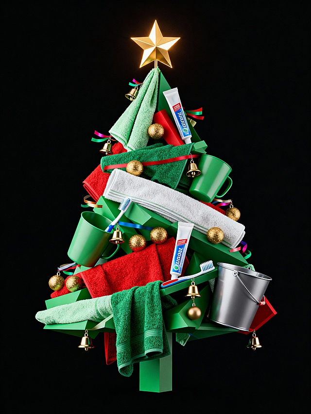 百变圣诞树 | 生活用品树