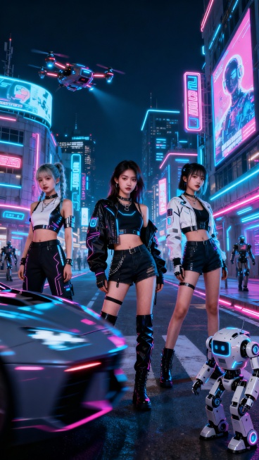 生成30张漂亮小姐姐全身照片，不要同一个面孔哈预览效果