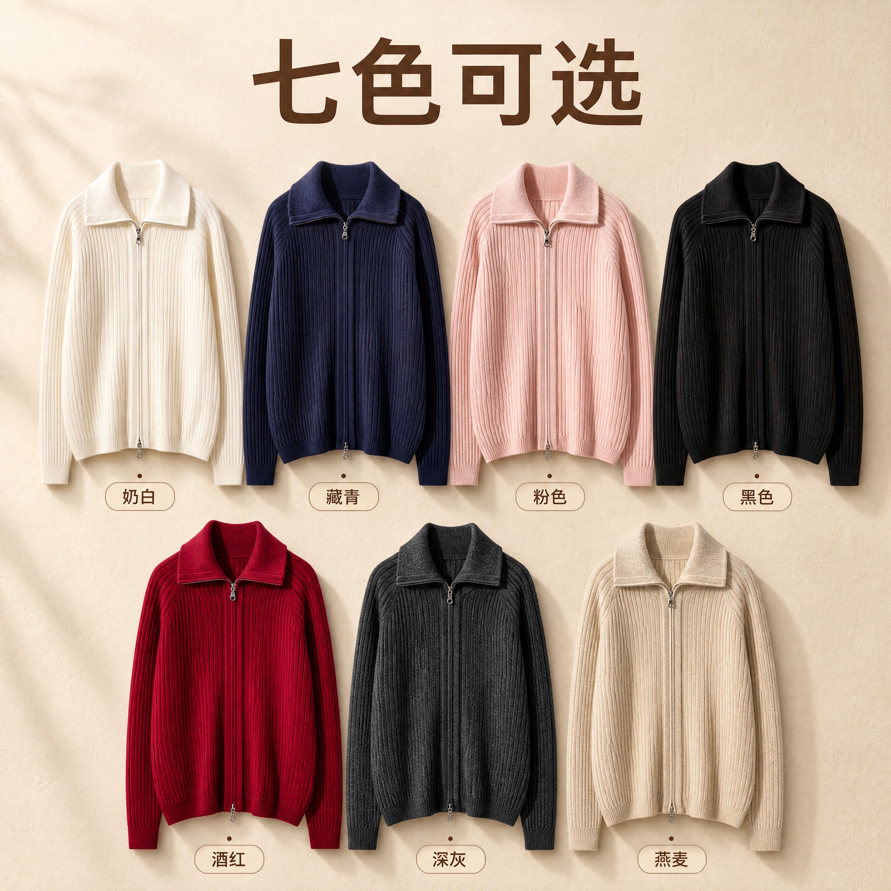 [商品] 使用【图22】奶白、【图23】藏青、【图24】粉色、… - 图片创意预览