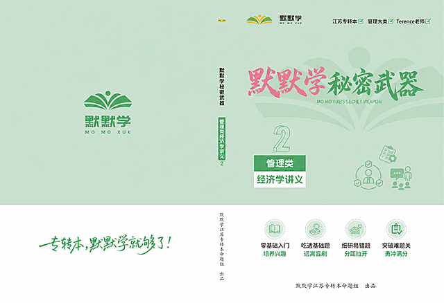 将图中所有“T妈秘密武器”文字替换为“默默学秘密武器”，中间主标题大字“默默学秘密武器”使用国风毛笔书法字体（毛笔粗行楷/江湖书法标题体），保持原有的双色配色（第一个字为亮色、后四字为同色系深色）和字号大小位置不变；将“T MA'S SECRET WEAPON”替换为“MO MO XUE'S SECRET WEAPON”，英文字体风格、大小、颜色、位置保持不变；左侧竖排“T妈秘密武器”替换为“默默学秘密武器”，字体风格颜色位置不变；背景、所有图标、其他文字内容、排版布局、整体色调风格完全保持原样，丝毫不变。