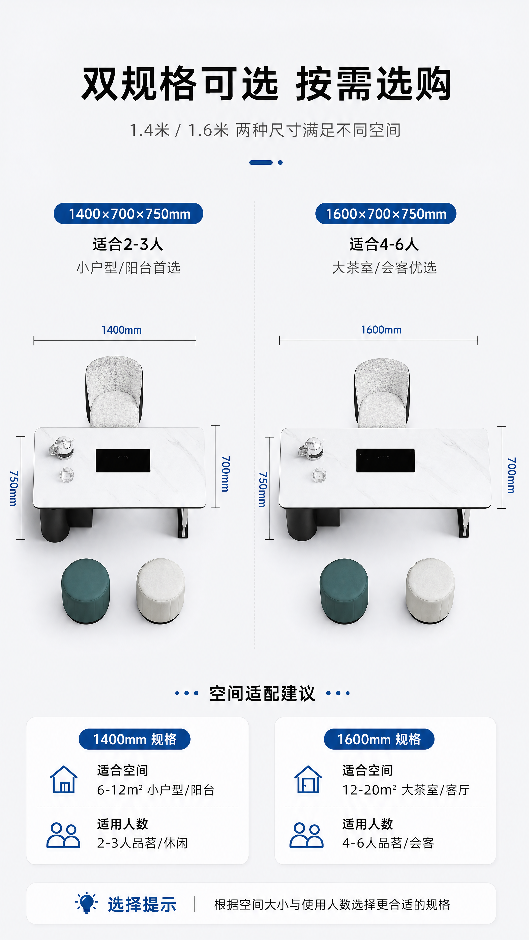 [第7张] 详情页双规格尺寸对比-1400mm与1600mm规… - 图片创意预览