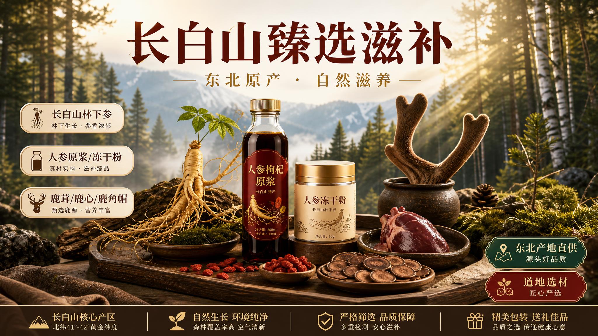 滋补产品 - 图片创意预览