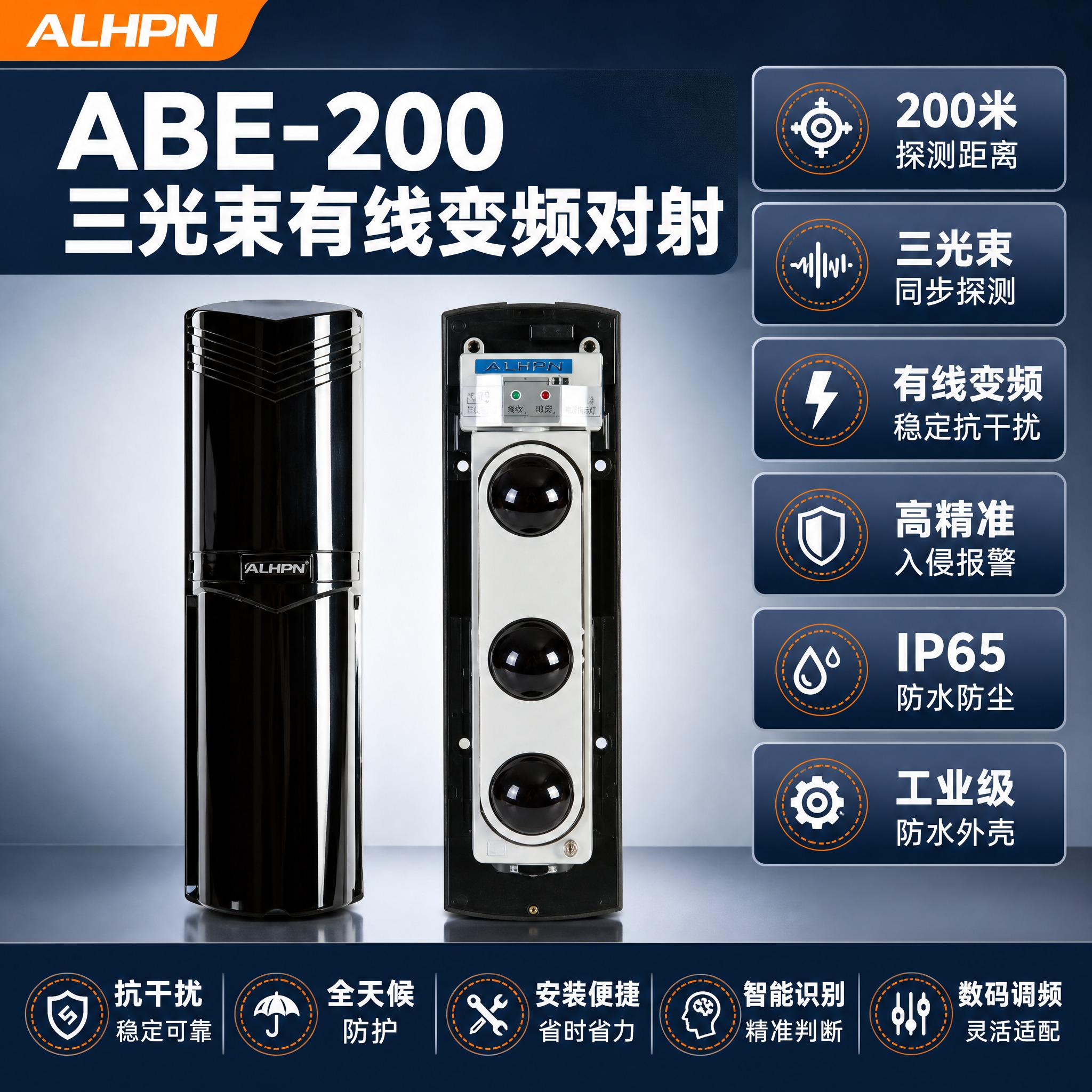 电商主图，1:1比例，淘宝天猫平台，中文。产品为ABE-200… - 图片创意预览
