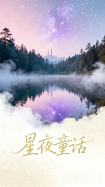 唯美风格的小说封面，整体画面干净优雅，色调柔和浪漫，展现静谧梦幻的场景，无血腥暴力元素，适合小说封面使用，氛围感十足预览效果