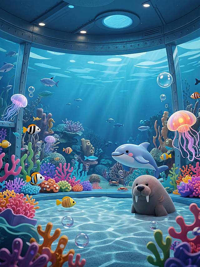 去除文字，图片变为3D渲染风格