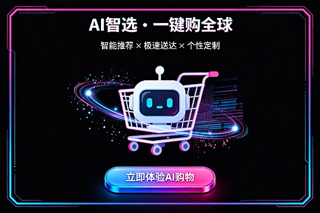 帮我生成一张AI电商海报