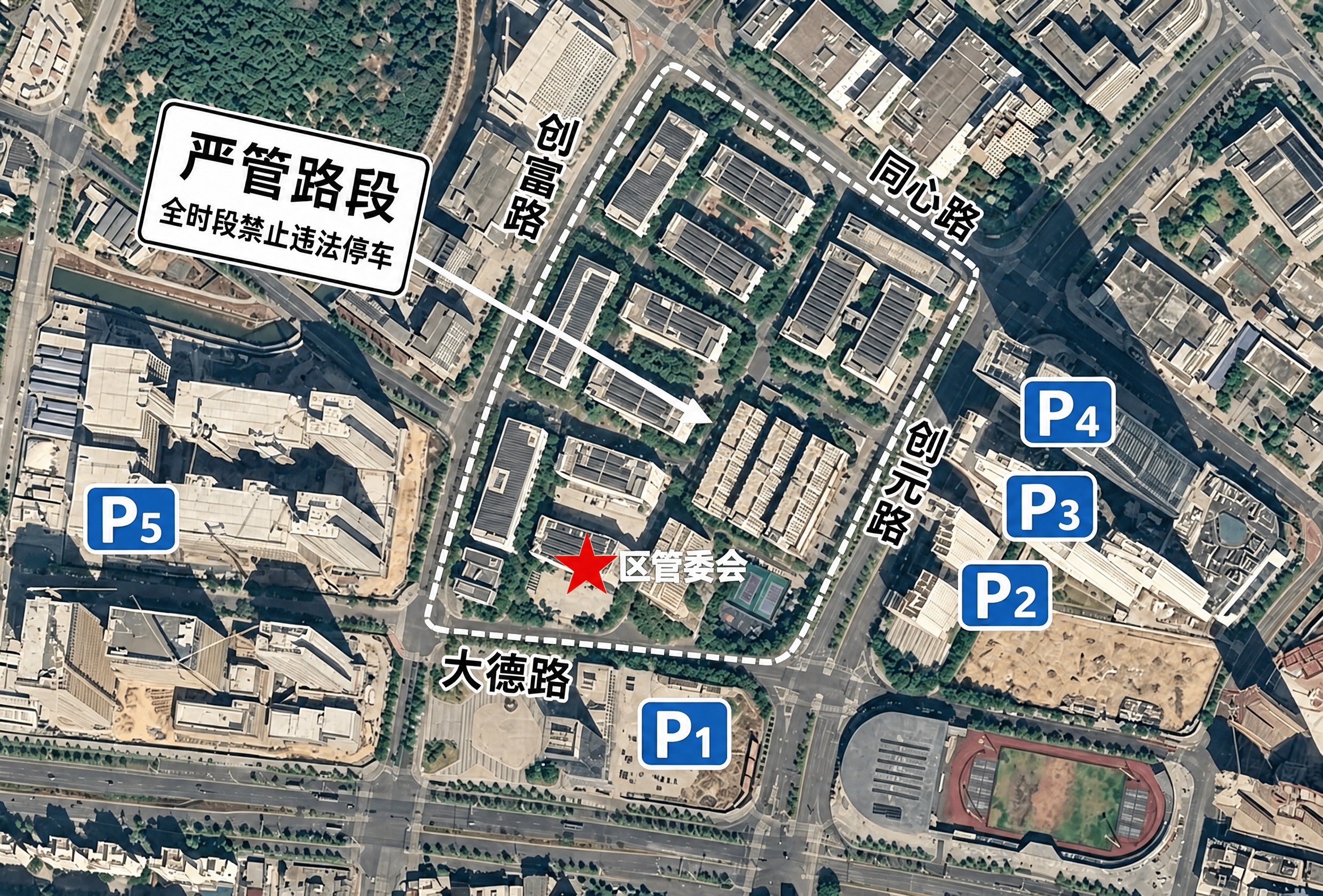将图中右上方的蓝色P2标识文字改为P4，将右下方的蓝色P4标识… - 图片创意预览