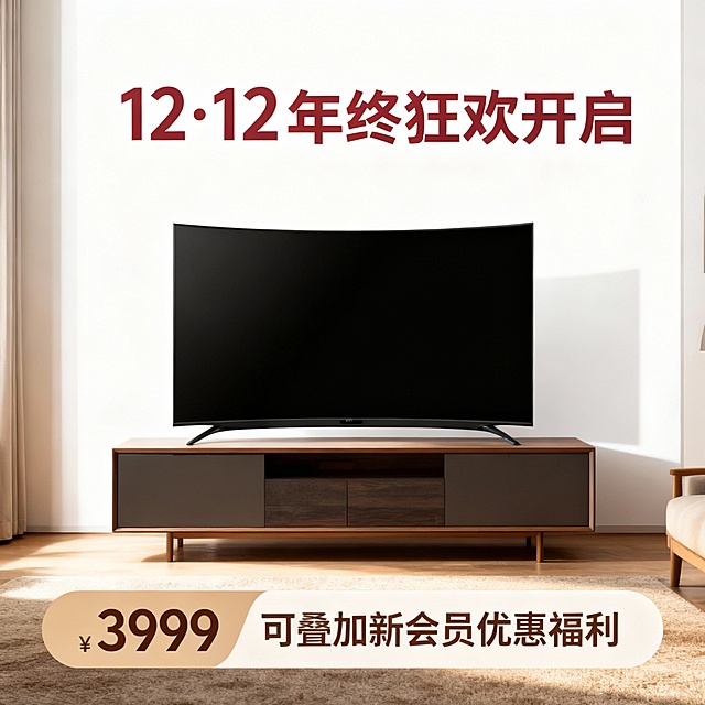 家电简约系商品主图海报