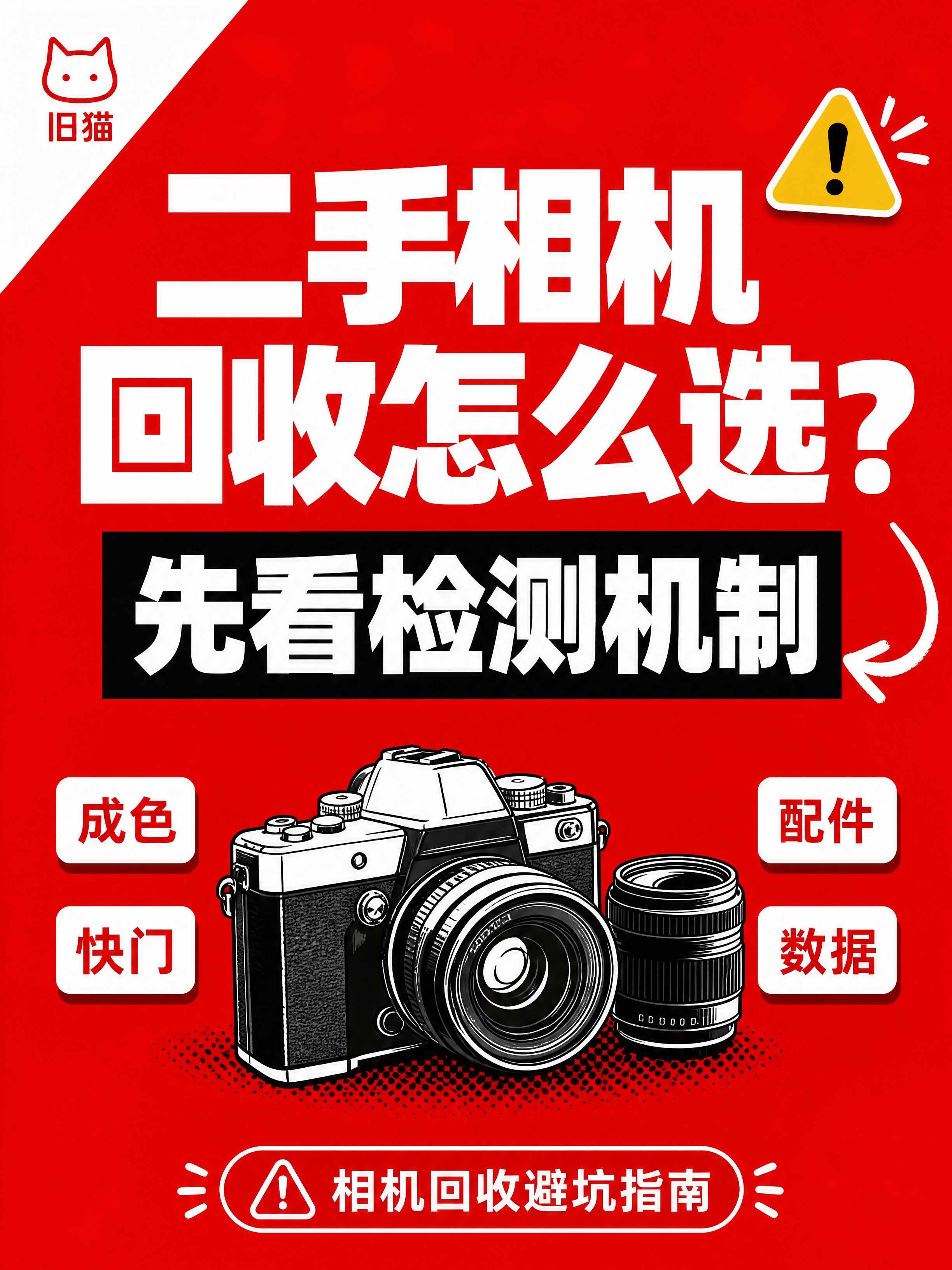 小红书笔记封面，3:4竖版，高饱和撞色警示风，版式精美，小红书… - 图片创意预览