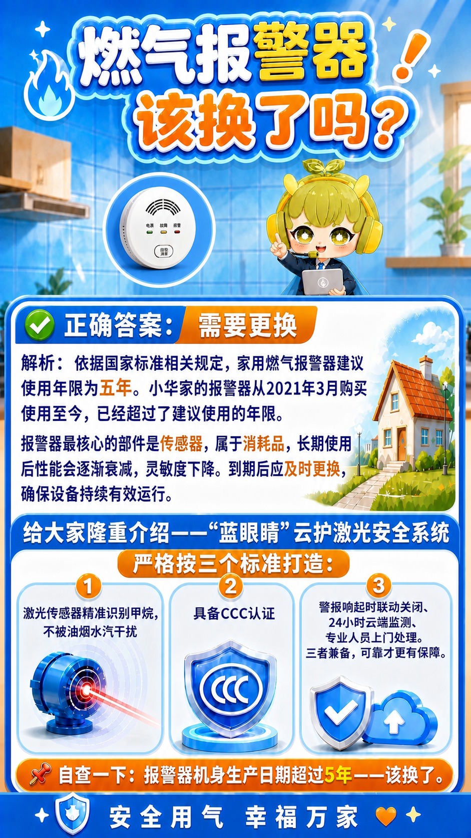 调整海报：将"正确答案：需要更换"模块内的所有解析文字字号进一… - 图片创意预览