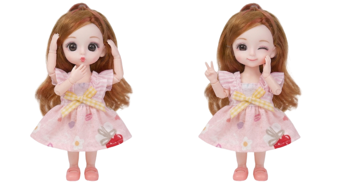 把动作改为俏皮可爱的动作预览效果