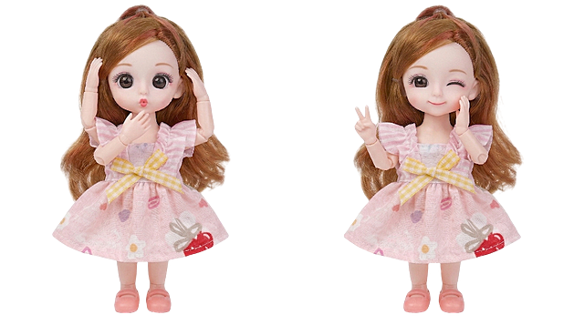 把动作改为俏皮可爱的动作