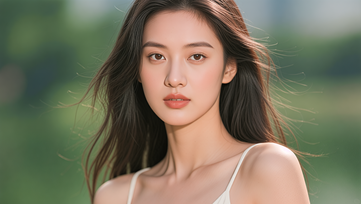 生成美女模特图预览效果