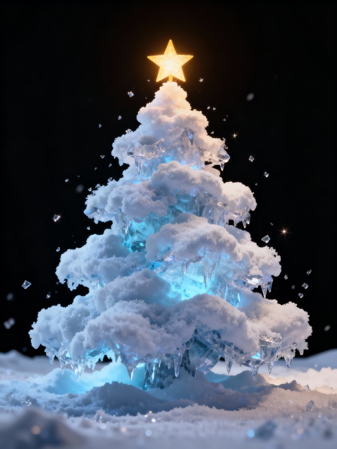 梦幻感积雪预览效果